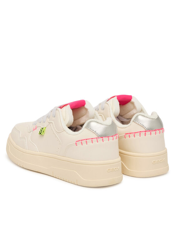 Geox Geox Sportcipők J Lestrella Girl J56NLC 000BC C1M1W S Ekru