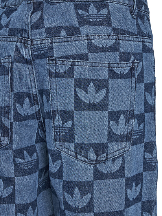adidas adidas Džinsi JY2993 Zils Regular Fit