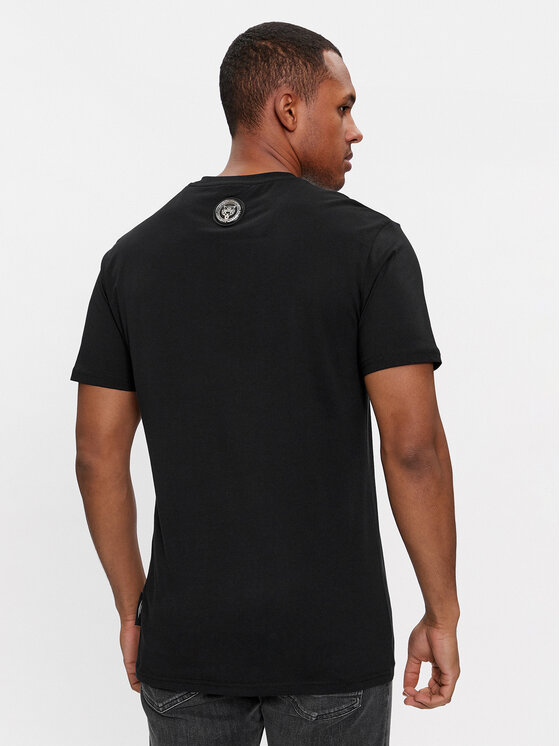 Plein Sport Plein Sport T-shirt SADC MTK6929 SJY001N Nero Regular Fit