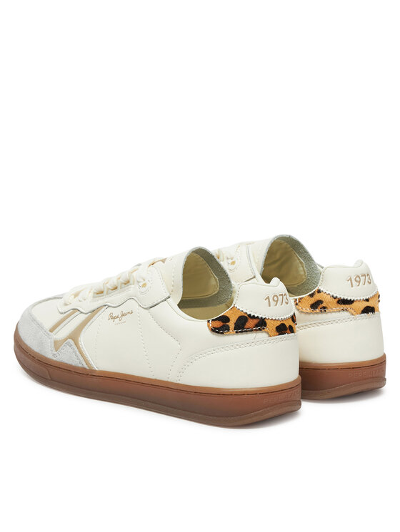 Pepe Jeans Pepe Jeans Sneakersy Ball Fun W PLS00038 Bílá