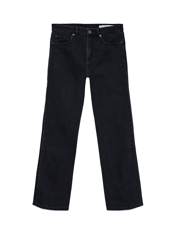 Vero Moda Vero Moda Jeansy Tessa 10315432 Czarny Straight Fit