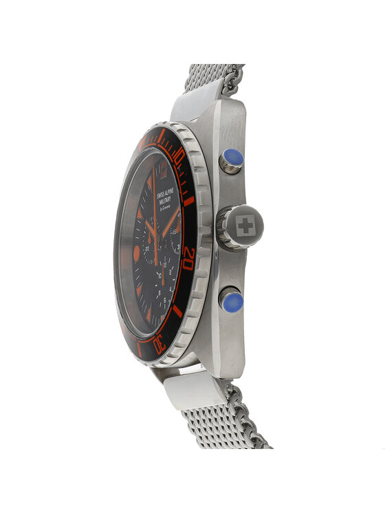 Swiss Alpine Military Swiss Alpine Military Pulkstenis 7066.9139 Sudraba