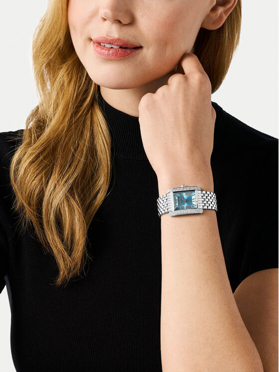 Michael Kors Michael Kors Sat Emery MK4829 Srebrna
