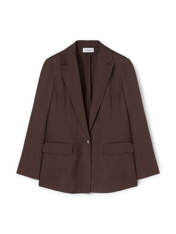 Motivi Motivi Giacca di transizione Q710Q000923N022 Marrone Regular Fit