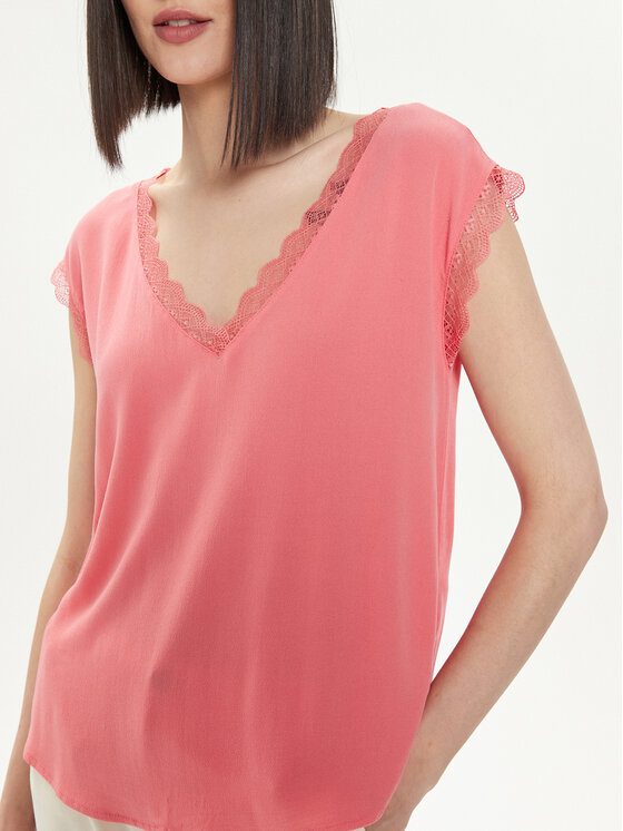 ONLY ONLY Bluză Jasmina 15252241 Roz Regular Fit