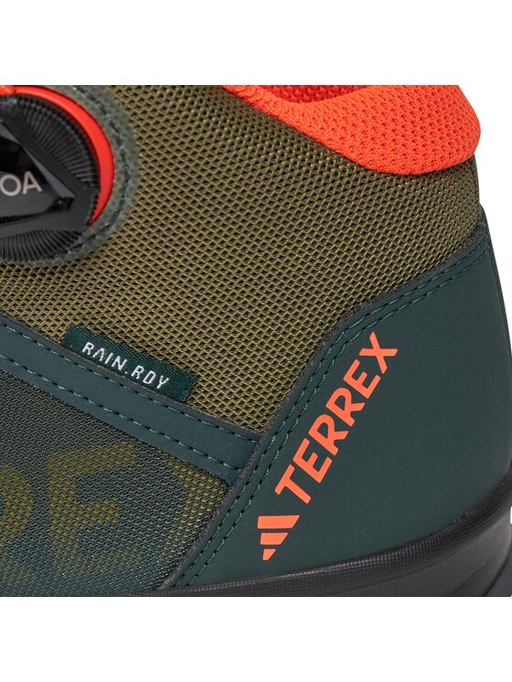adidas adidas Trekking čevlji Terrex Boa Mid Rain.Rdy IF7509 Zelena