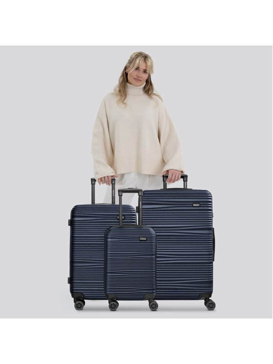 Redolz Redolz Komplet walizek 296288 Błękitny