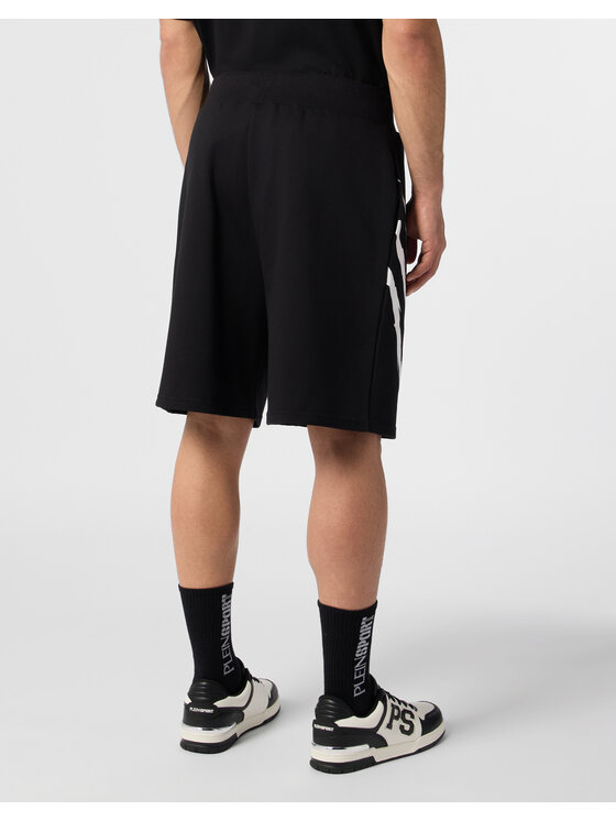 Plein Sport Plein Sport Szorty sportowe 28335 Czarny Jogger Fit