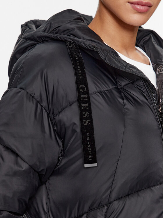 Guess Guess Daunenjacke W3BL21 WG0V0 Schwarz Regular Fit