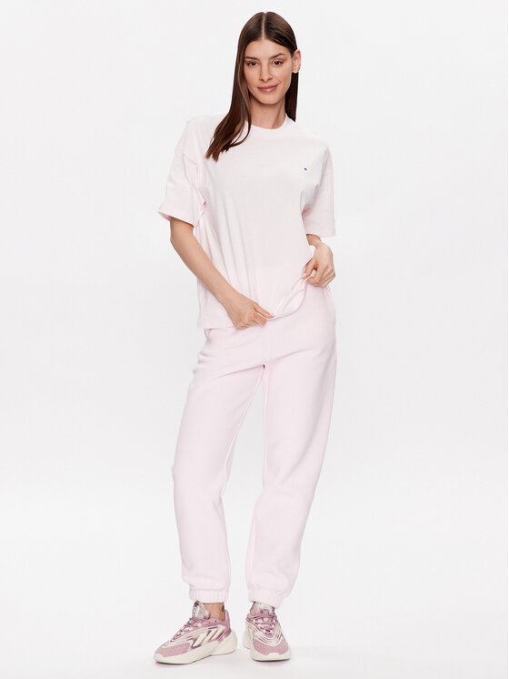 Champion Champion Παντελόνι φόρμας 116243 Ροζ Regular Fit