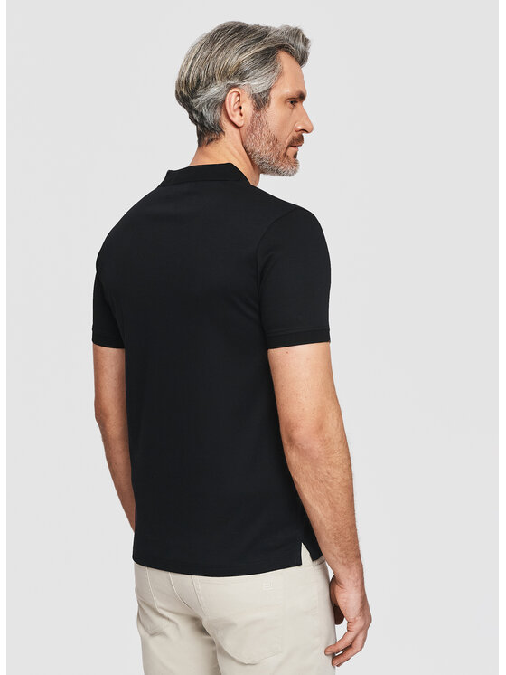 Pako Lorente Pako Lorente Polo P26SF-TX-020 Czarny Classic Fit