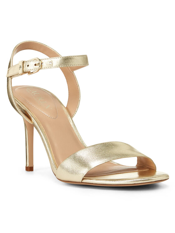 LAUREN RALPH LAUREN LAUREN RALPH LAUREN Sandały Gwen 802940587001 Złoty