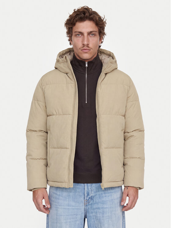 Jack & Jones Jack & Jones Μπουφάν χειμωνιάτικο Galaxy 12303930 Μπεζ Regular Fit