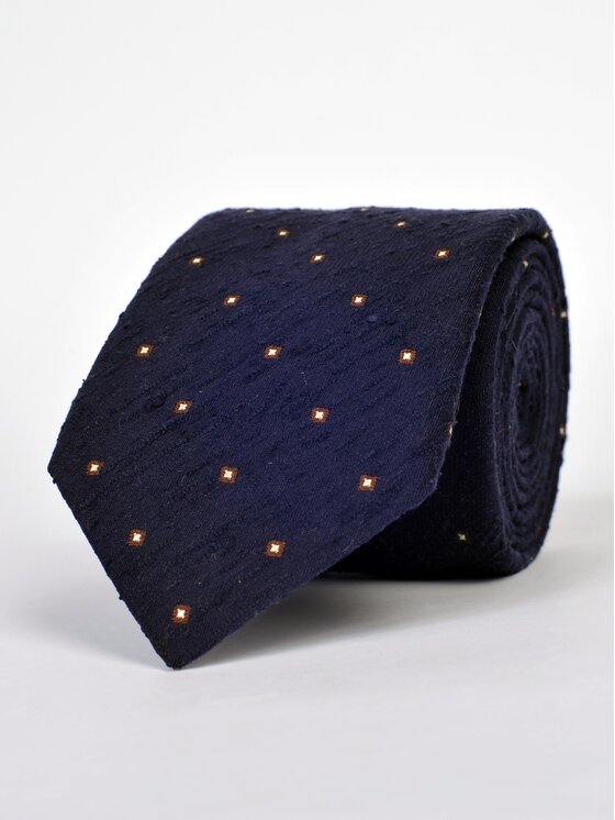 ELSNER ELSNER Γραβάτα JEDWAB SZANTUNGU A1165 Σκούρο μπλε