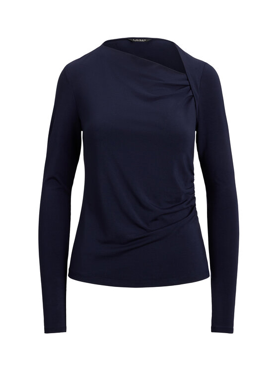 LAUREN RALPH LAUREN LAUREN RALPH LAUREN Blúzka 200980153001 Tmavomodrá Slim Fit