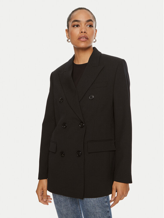 PINKO Pinko Σακάκι Guinea 103695 A1XX Μαύρο Regular Fit