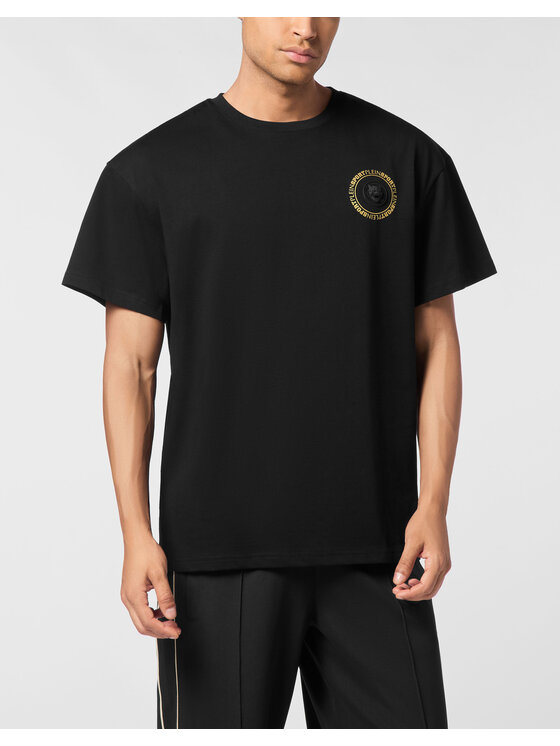 Plein Sport Plein Sport T-Shirt 28475 Czarny Regular Fit