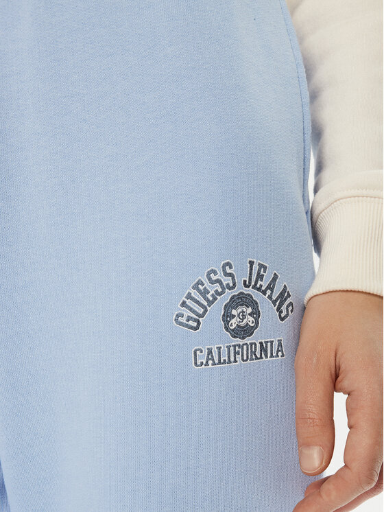 Guess Guess Спортивні штани W5RB63 K68I4 Голубий Regular Fit