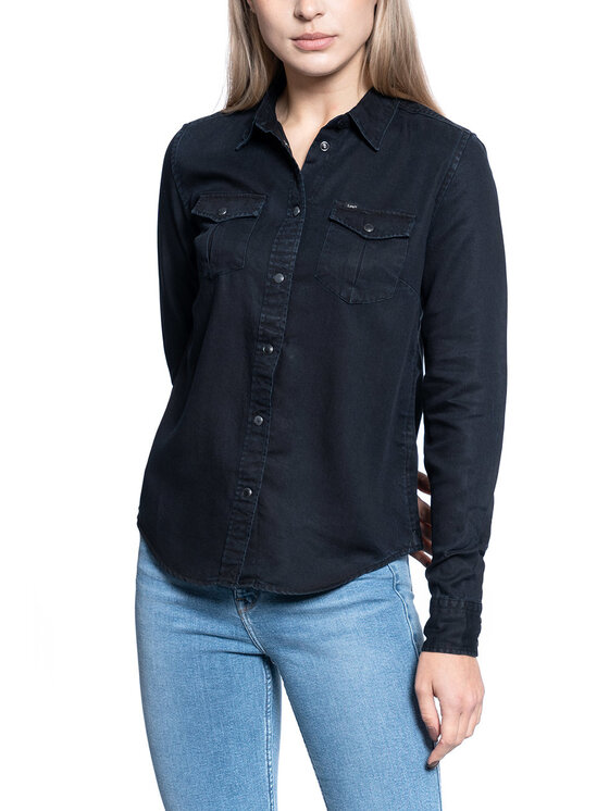 Lee Lee Camicia REGULAR WESTERN SHIRT Blu Regular Fit