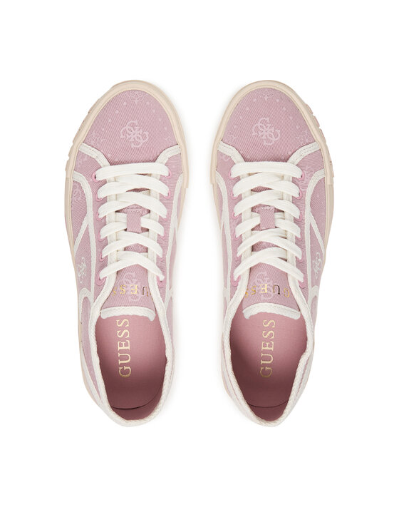 Guess Guess Sneakers aus Stoff FLPI2S FAL12 Rosa