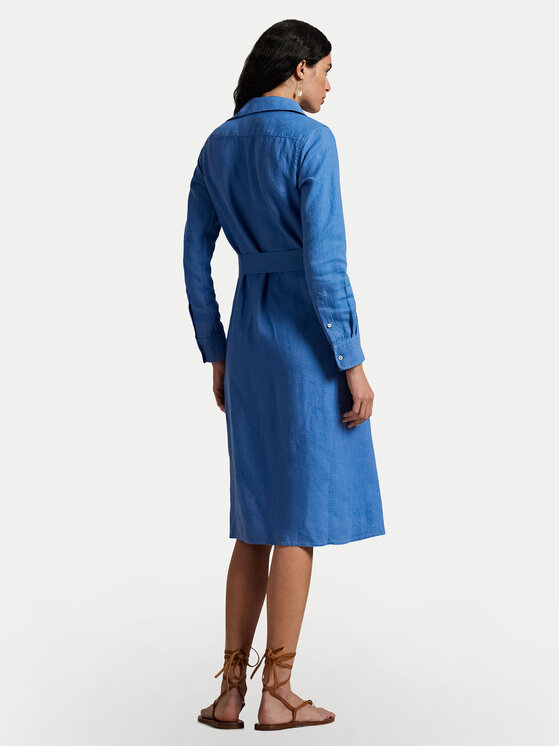 Polo Ralph Lauren Polo Ralph Lauren Hemdkleid 211943992004 Blau Regular Fit