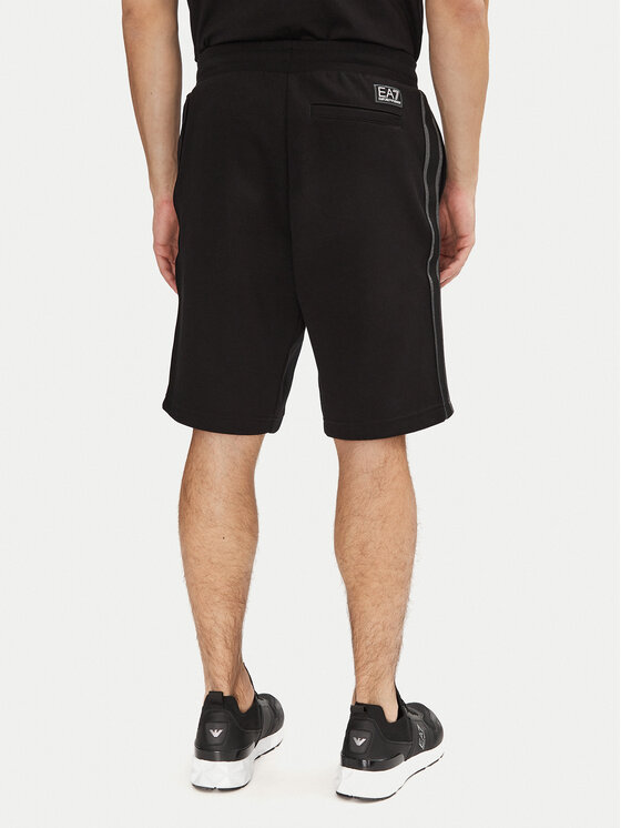 EA7 Emporio Armani EA7 Emporio Armani Sportovní kraťasy 7M000544 AF12660 UC001 Černá Regular Fit
