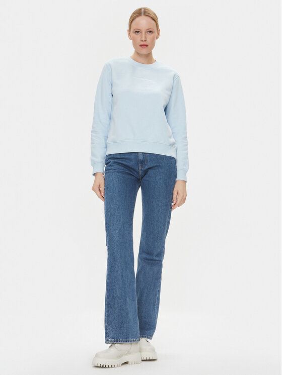 Calvin Klein Jeans Calvin Klein Jeans Bluză Institutional J20J222548 Albastru celest Regular Fit