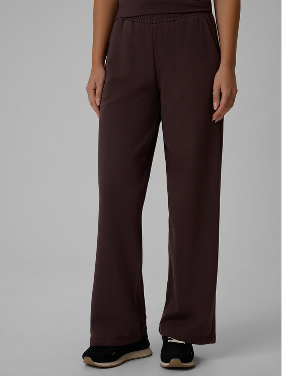 4F 4F Spodnie dresowe basic Brązowy Regular Fit