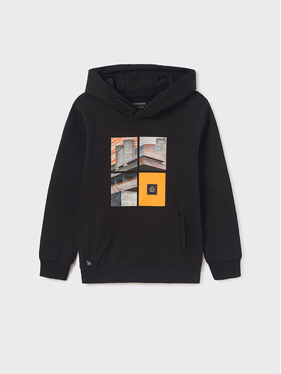 Mayoral Mayoral Felpa 7.423 Nero Regular Fit