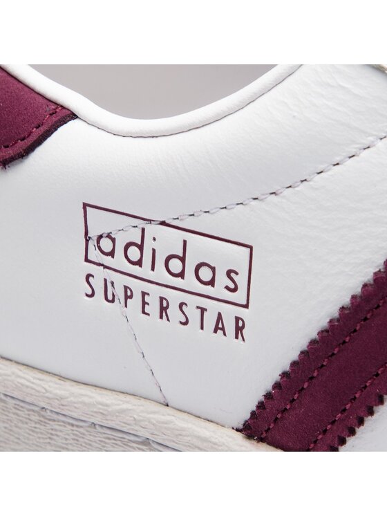 adidas Sneakersy Superstar 80s CM8439 Bia y Modivo.pl