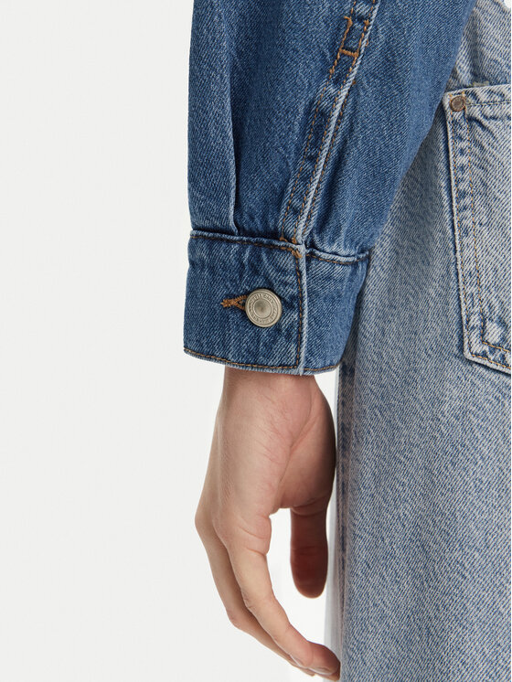 ONLY ONLY Jeansová bunda Lumi 15339977 Modrá Regular Fit