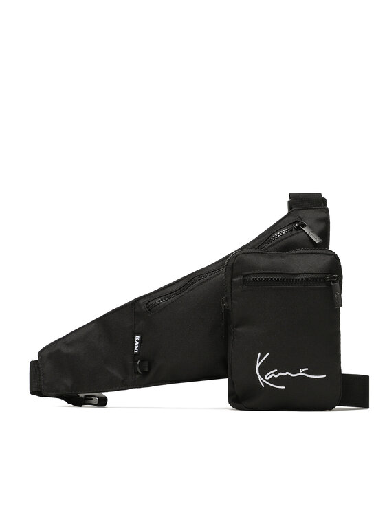 Geantă crossover Karl Kani Signature Crossbody Bag 4002662 Negru