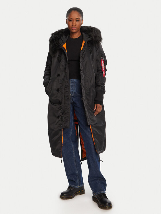Alpha Industries Alpha Industries Hanorac 198013 Negru Regular Fit