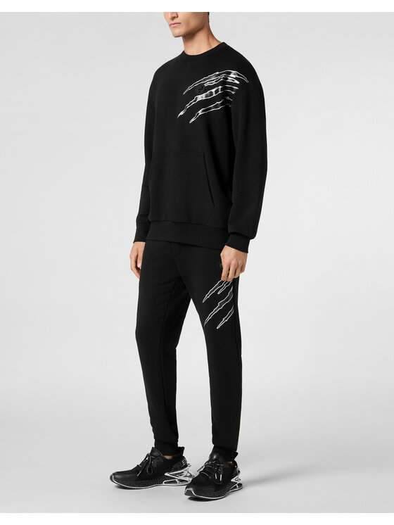 Plein Sport Plein Sport Longsleeve 22999 Nero Regular Fit