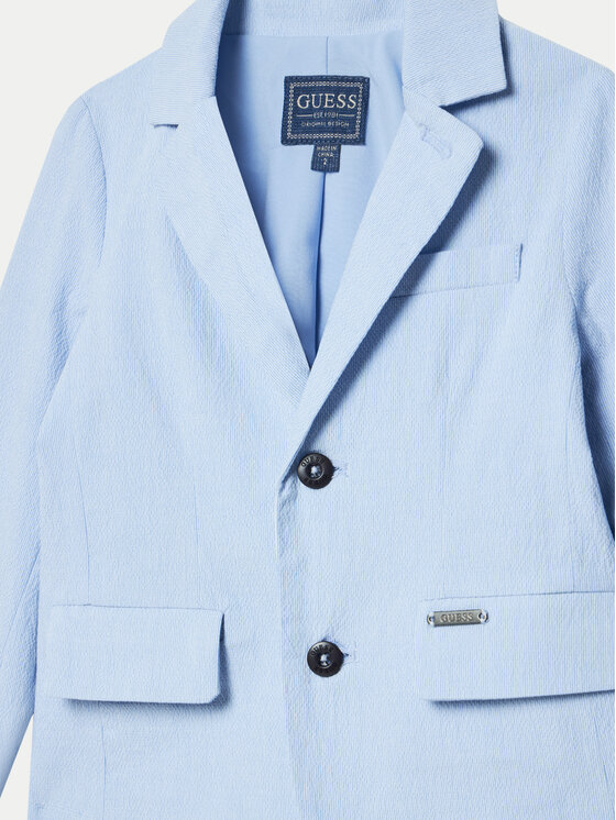 Guess Guess Anzug N5RG00 WGTX0 Himmelblau Regular Fit