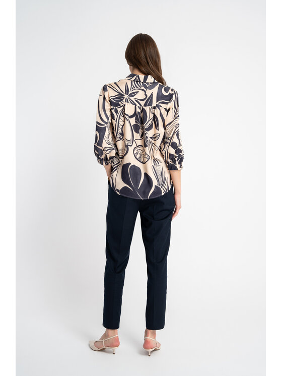 CLICK CLICK Πουκάμισο 10-6861 Μπεζ Regular Fit