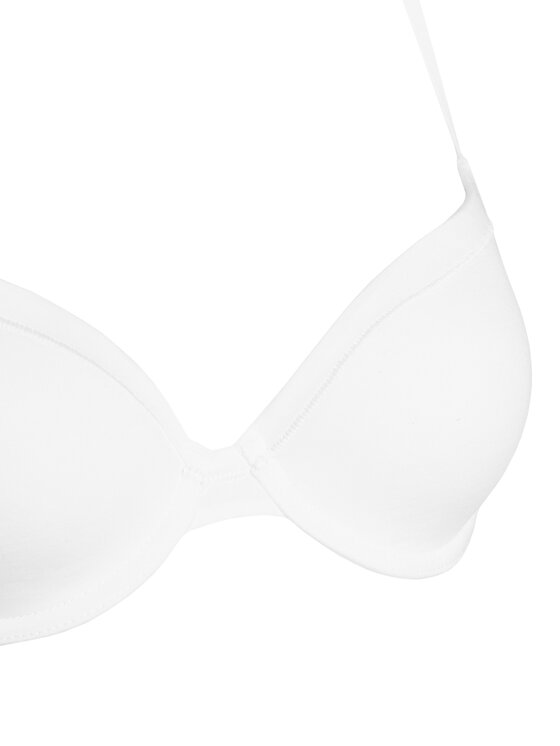 Calvin Klein Underwear Calvin Klein Underwear Biustonosz z fiszbiną 0000F3784E Biały