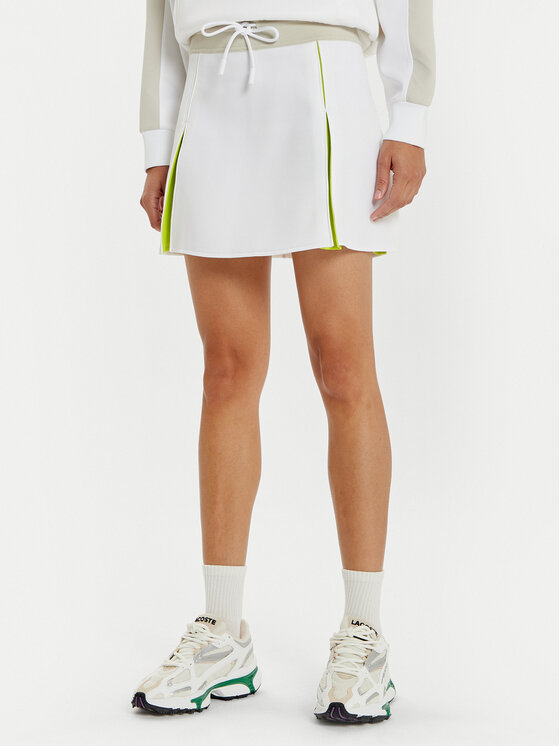 Női Miniszoknya Lacoste, Méret: 40, Fehér, JF2671