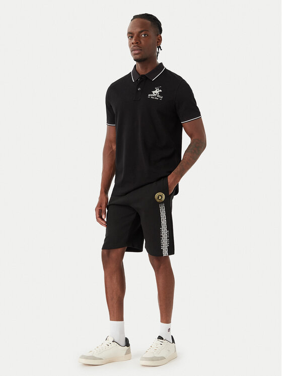 Beverly Hills Polo Club Beverly Hills Polo Club Sport rövidnadrág M6603B-HR Fekete Regular Fit