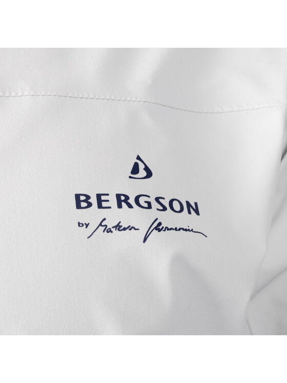 Bergson Bergson Kurtka outdoor OFFSHORE STX 10.000mm Mateusz Kusznierewicz Biały Regular Fit