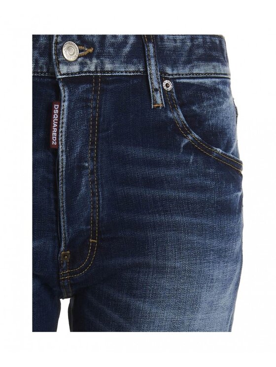 Dsquared2 Dsquared2 Jeansy S71LB1161 S30664 Modrá Slim Fit