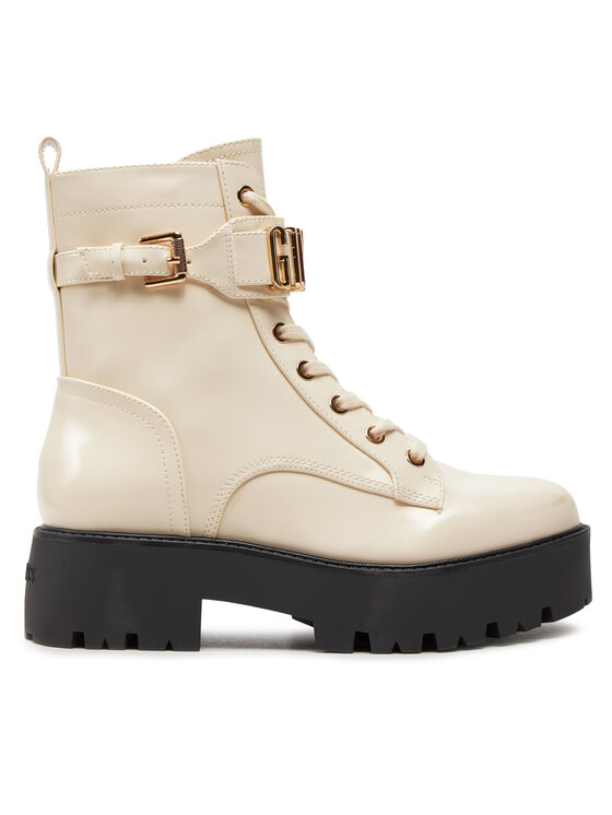 Guess Guess Kotníková obuv Vaires FLTSOM PAT10 Béžová