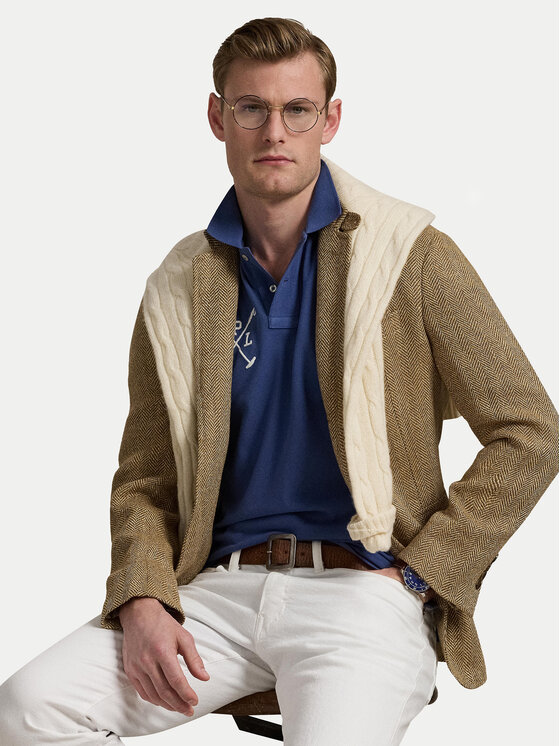 Polo Ralph Lauren Polo Ralph Lauren Polo särk 710978082003 Tumesinine Custom Slim Fit