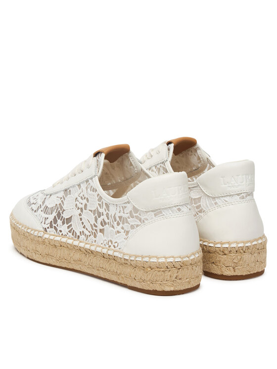 LAUREN RALPH LAUREN LAUREN RALPH LAUREN Espadrile 802P10496001 Alb