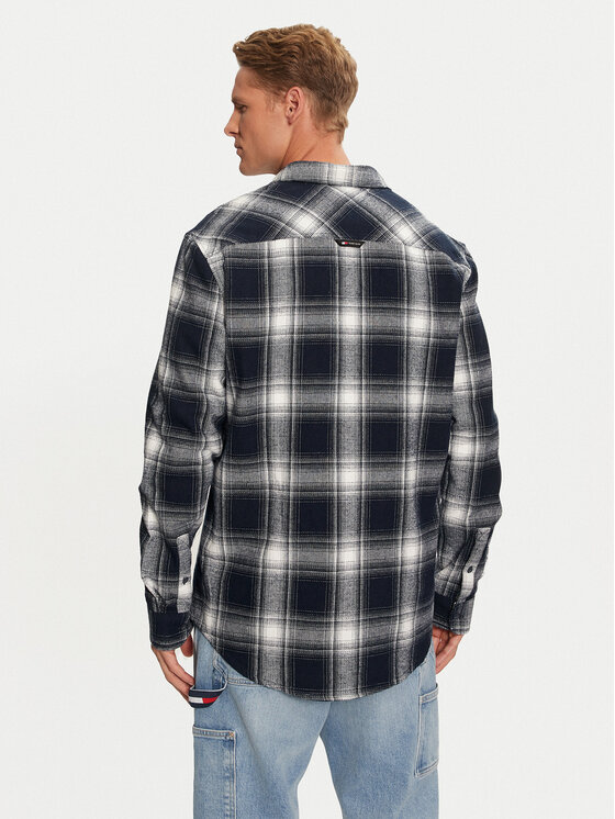 Tommy Jeans Tommy Jeans Marškiniai DM0DM19651 Tamsiai mėlyna Regular Fit