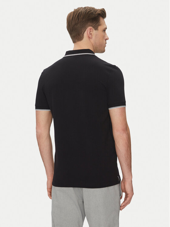 JOOP! Jeans JOOP! Jeans Polo 15 JJJ-04Agnello 30045613 Czarny Modern Fit