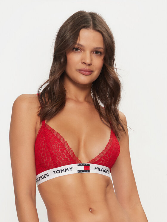 Tommy Hilfiger Tommy Hilfiger Sutien Bralette UW0UW05610 Roșu
