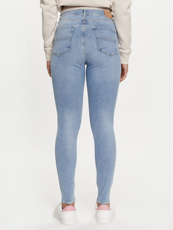 Tommy Jeans Tommy Jeans Džínsy Sylvia DW0DW19268 Modrá Skinny Fit