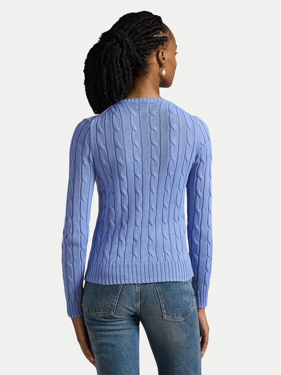 Polo Ralph Lauren Polo Ralph Lauren Пуловер 211891640003 Син Regular Fit