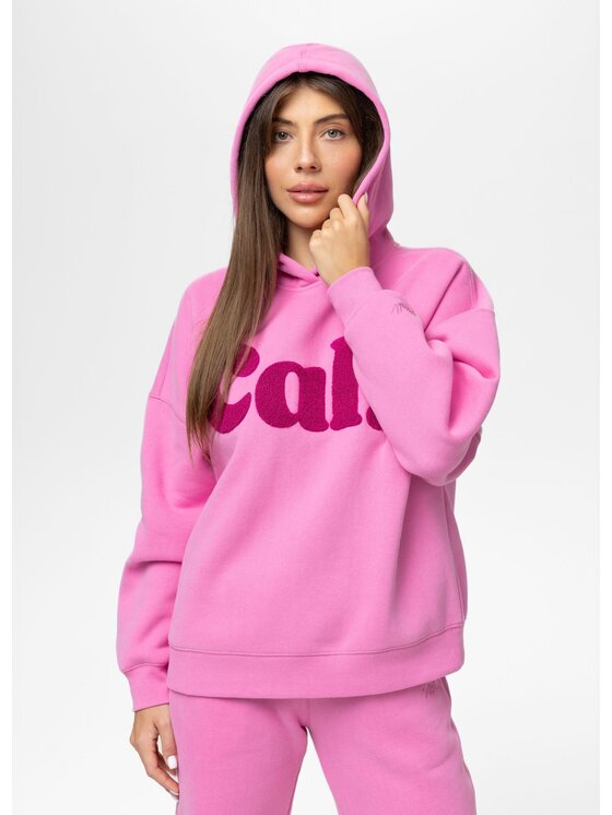 PITBULL PITBULL Bluza TULLA CAL. Różowy Oversize
